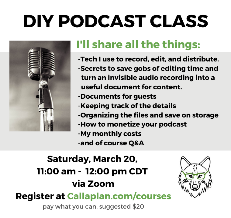 DIY Podcast Course Learn how to produce your own podcast